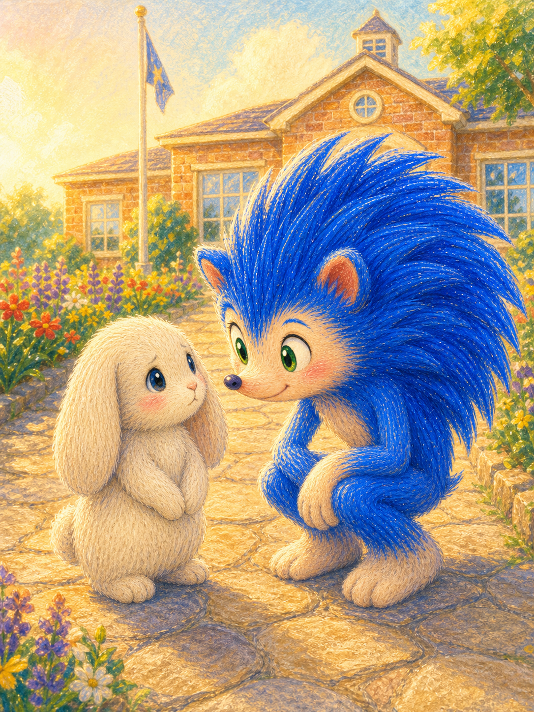 sonic příběh pro děti (IP demo – nepro indexaci) — ilustrace na straně 4
