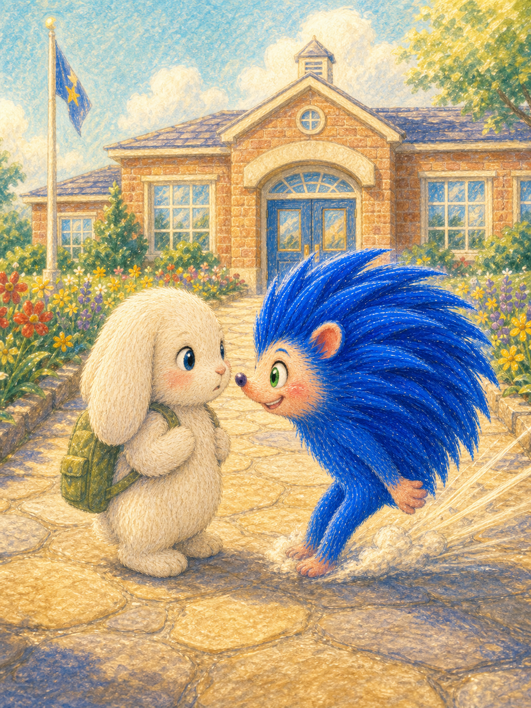 sonic příběh pro děti (IP demo – nepro indexaci) — ilustrace na straně 3