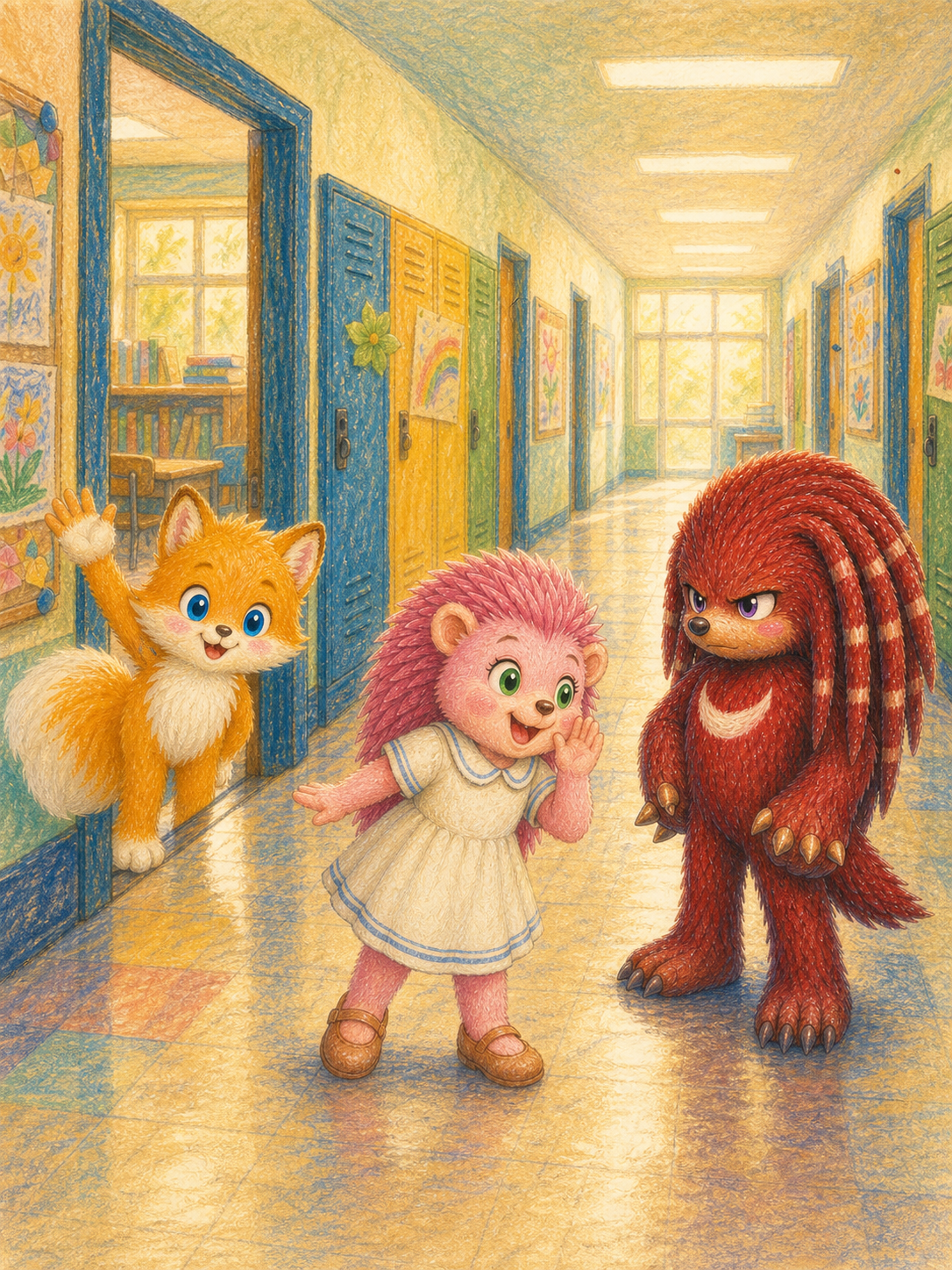 sonic příběh pro děti (IP demo – nepro indexaci) — ilustrace na straně 5