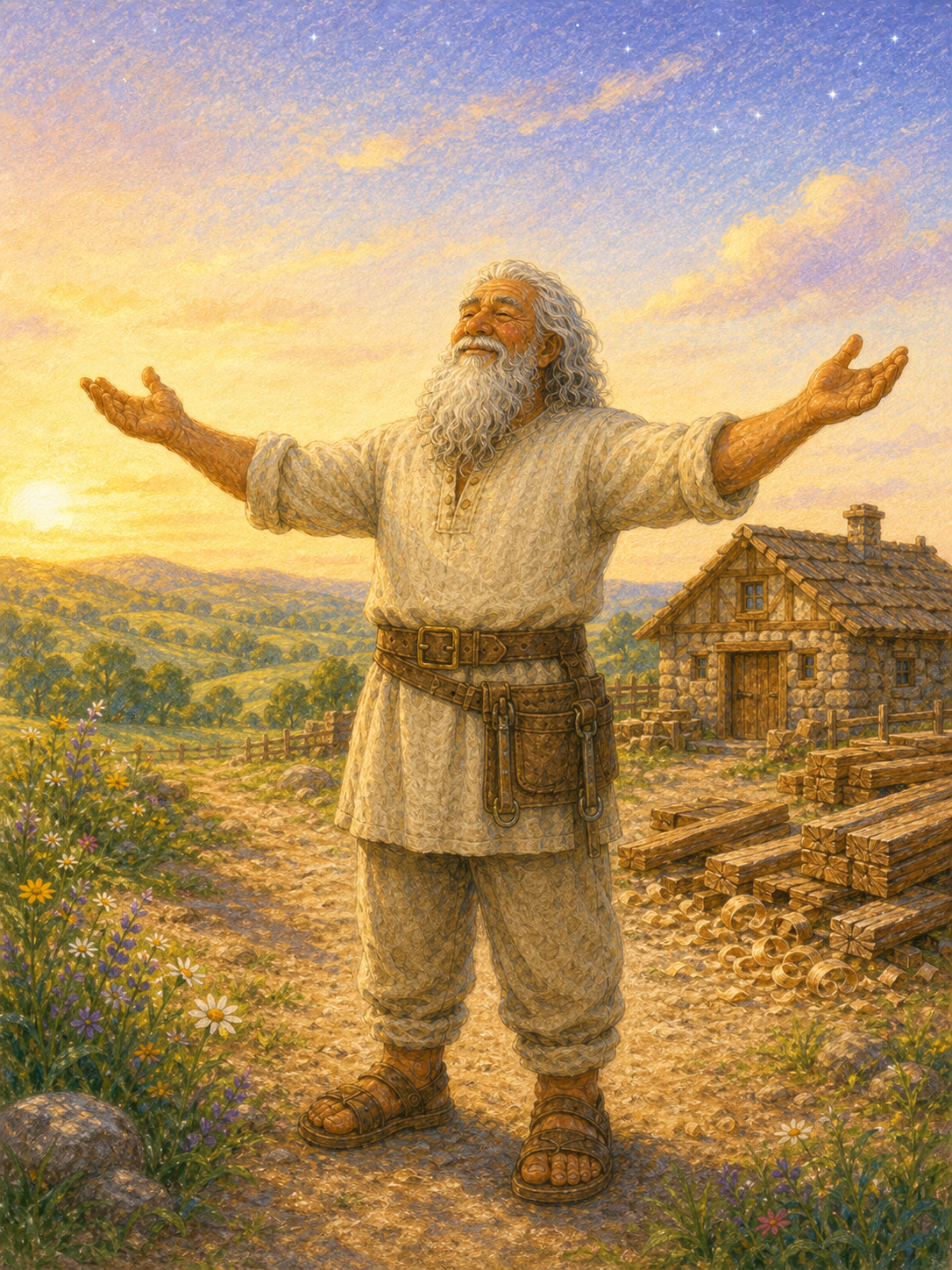 bible story maker — example page made with Readkidz