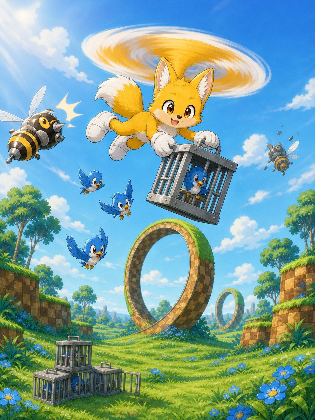 sonic anime příběh (IP demo — neurčeno pro indexaci) — ilustrace na straně 10
