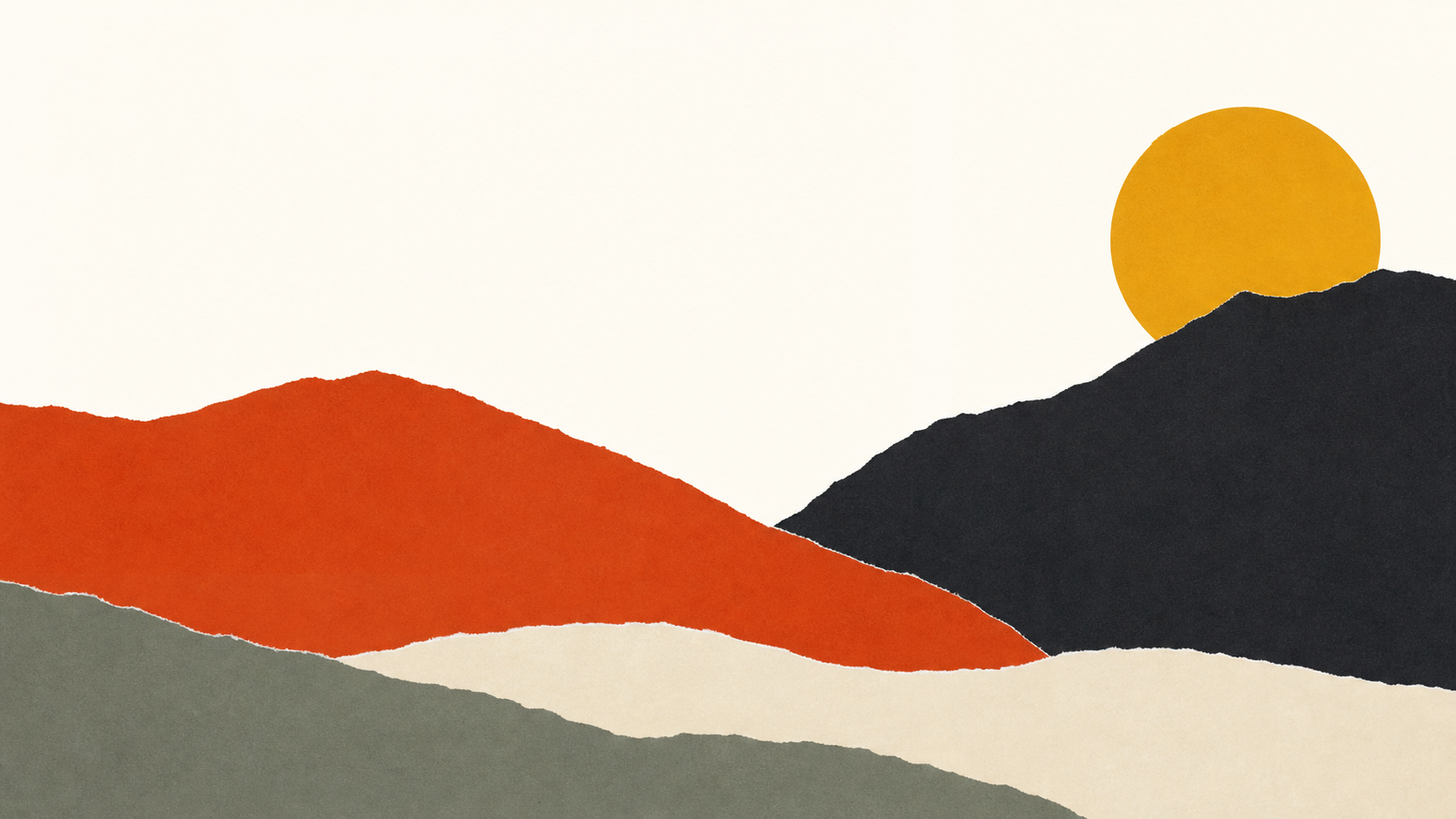 Geometric Collage — a children's book illustration style in Readkidz
