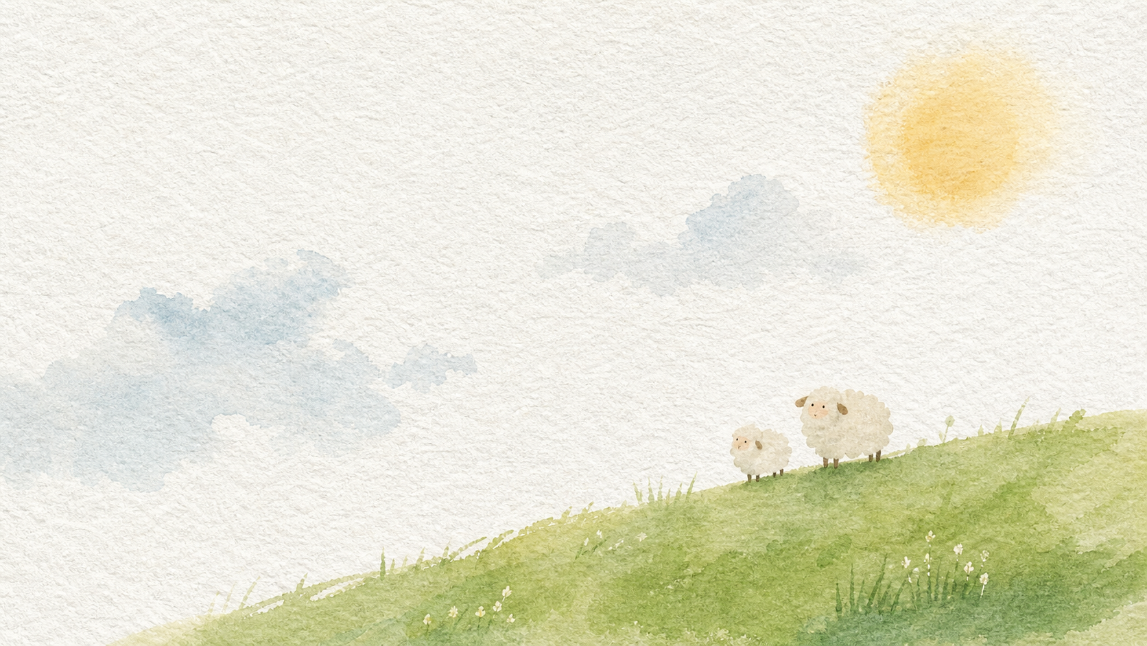 Minimal Textured Watercolor — a children's book illustration style in Readkidz