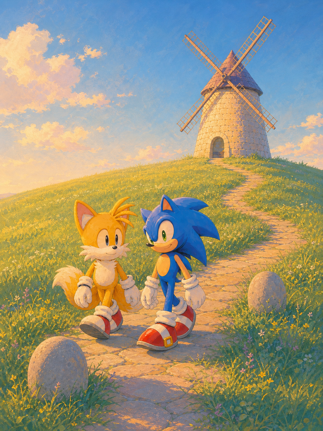 Sonic and Tails story (IP demo — not for indexing) — page 8 illustration