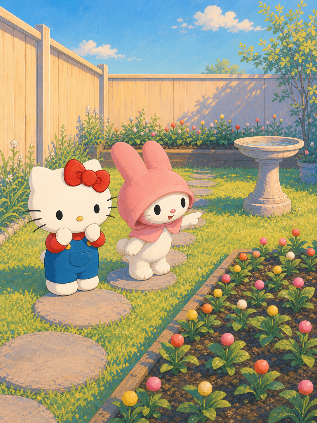 Hello Kitty a My Melody pohádka (IP demo — neindexovat) — ilustrace na straně 2