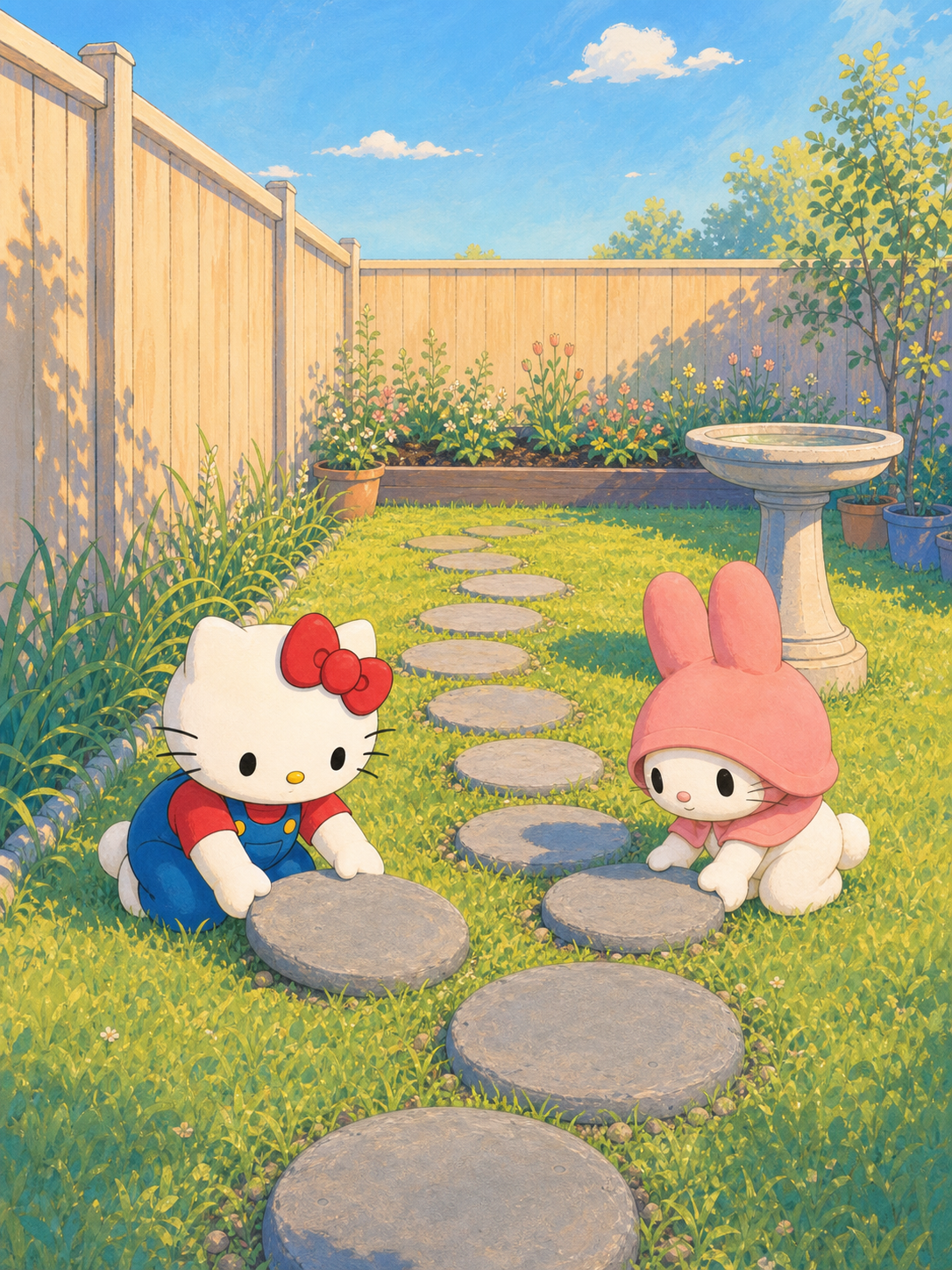 Hello Kitty a My Melody pohádka (IP demo — neindexovat) — ilustrace na straně 5