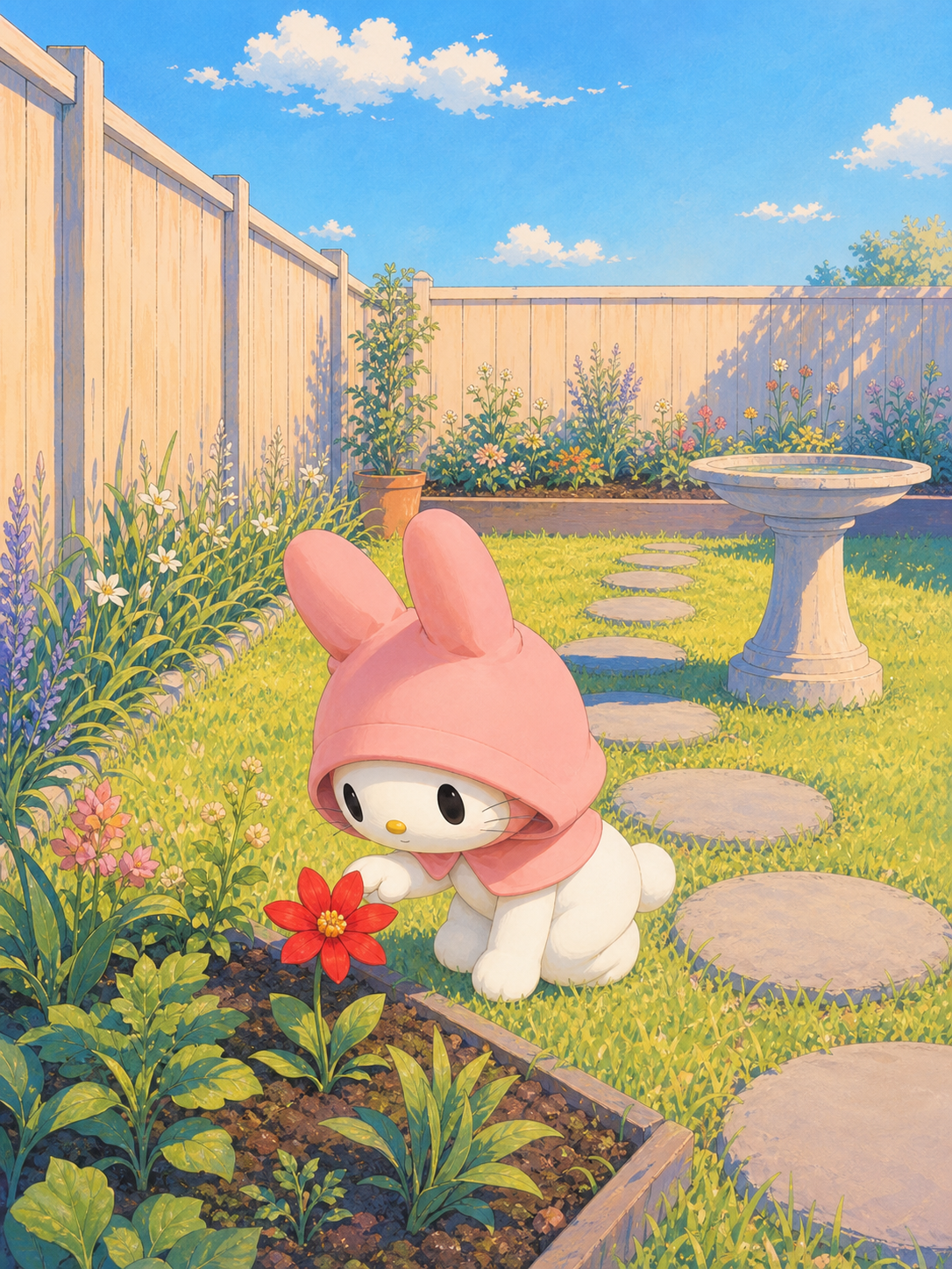Hello Kitty a My Melody pohádka (IP demo — neindexovat) — ilustrace na straně 7