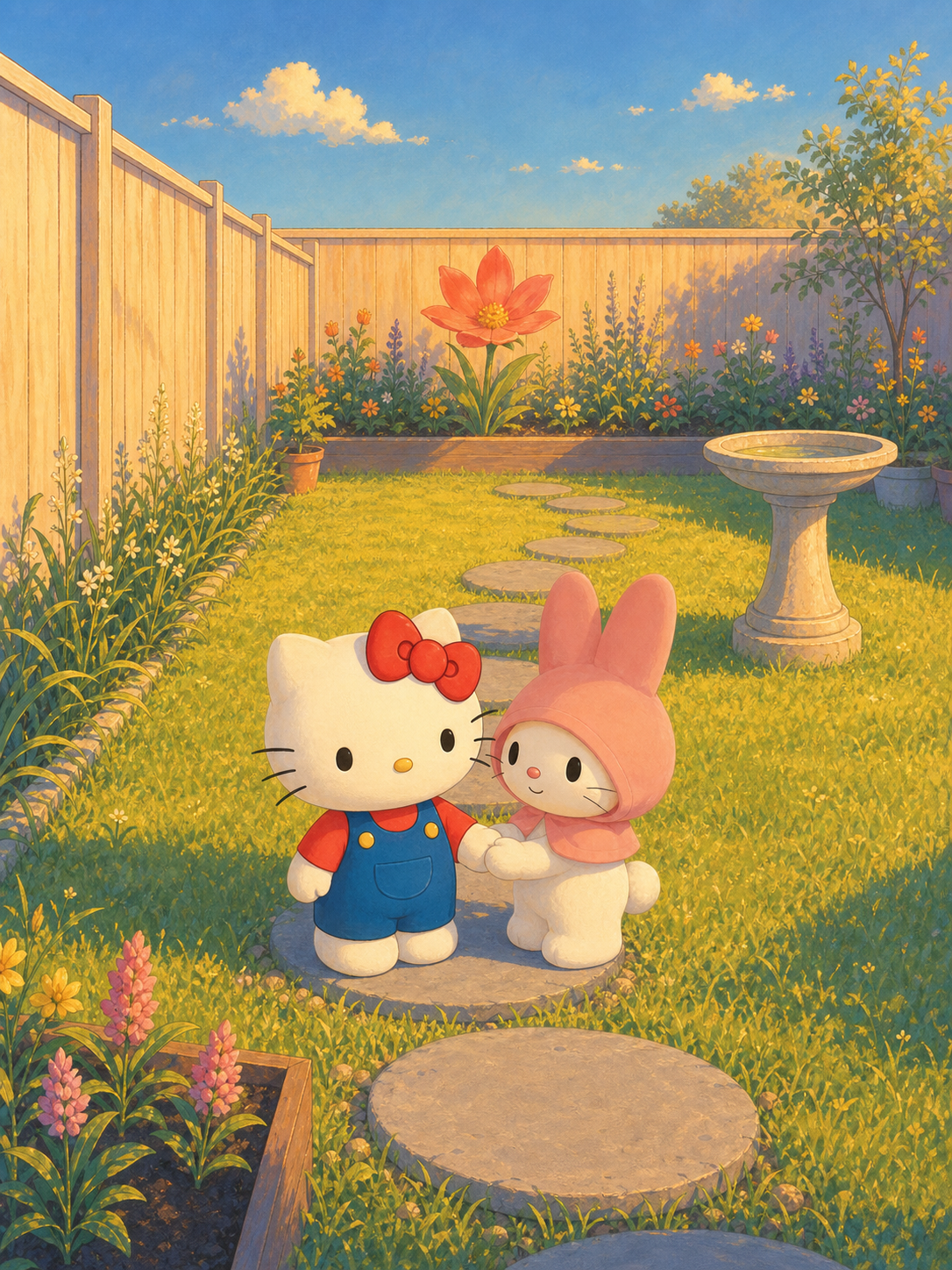Hello Kitty a My Melody pohádka (IP demo — neindexovat) — ilustrace na straně 10